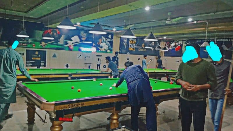 A Running Snooker Business for sale in Argent 4 Tables and All setup 3