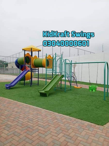 kids slides | Playground Equipment | kid swing | jhoola | kids Rides 10