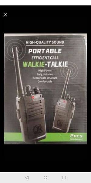 walkie talkie wireless 4