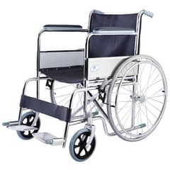 Hajj New Wheelchair Foldable Light Weight / Quality Wheel Chair 100 kg