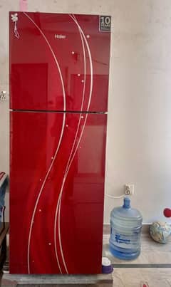 Haier HRF-306 Refrigerator - Glass door.