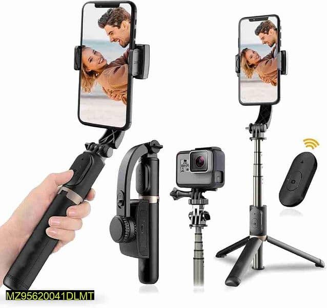 •  Feature: Bluetooth Controlled, Long Tripods,
• 2