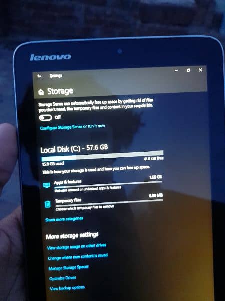 Lenovo Tablet 64GB SSD Samsung Windows Tab 5