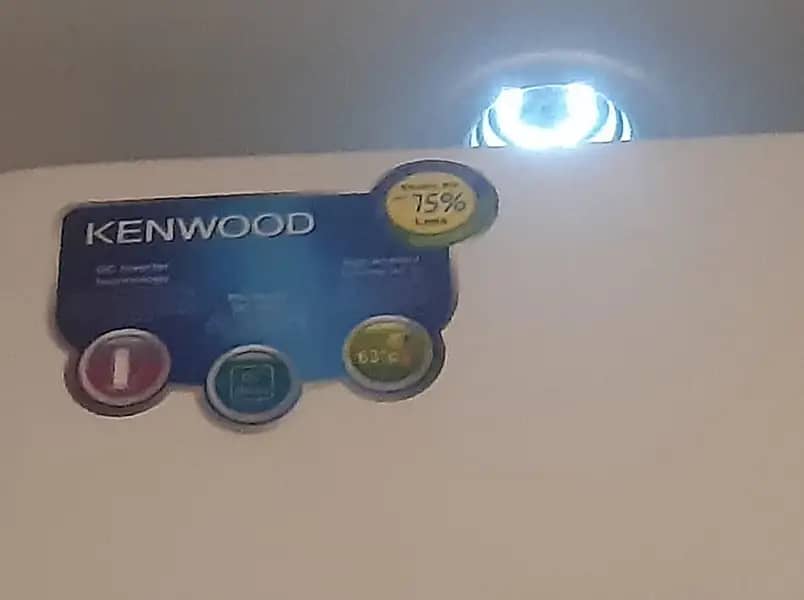 1 ton Kenwood esmart series,inverter 75% saving,1.5ton cooling 0