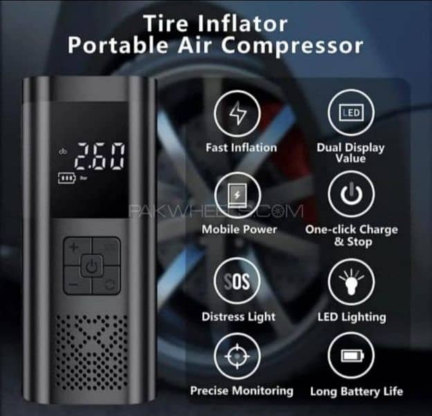 Automatic tyre inflator 0