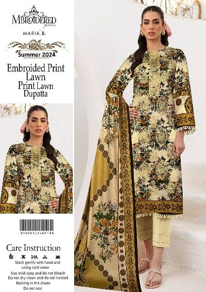 lawn embroidery collection unstitched whole sale price pe 11