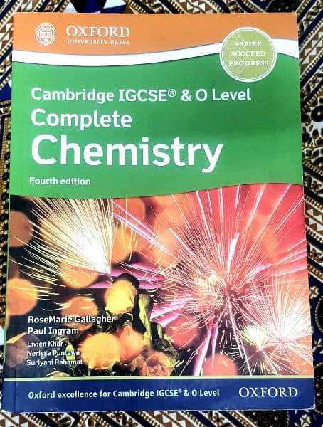 CAMBRIDGE IGCSE & O'LEVEL COMPLETE CHEMISTRY BOOK 4th EDITION OXFORD 1