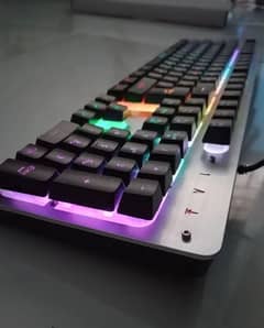 RGB Gaming Keyboard Brand New in Metal Semi Mechanical