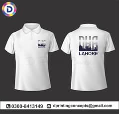 Customize  Shirt Printing / Polo Shirt Printing / T Shirt Printing