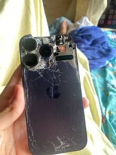 iPhone 14 pro 128gb non pta screen and back broken