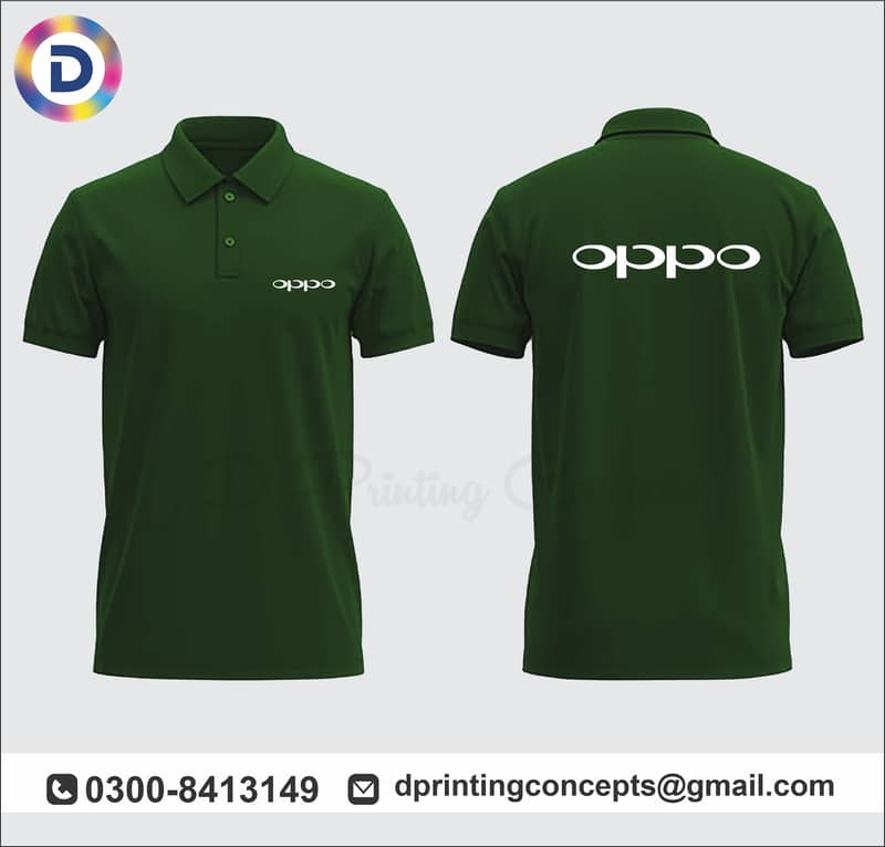 Customize Shirt Printing / Polo Shirt Printing / T Shirt Printing 4