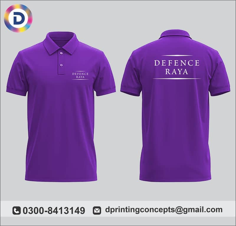 Customize Shirt Printing / Polo Shirt Printing / T Shirt Printing 12