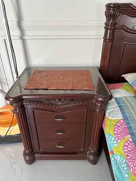 Solid Wood Single Bed 3