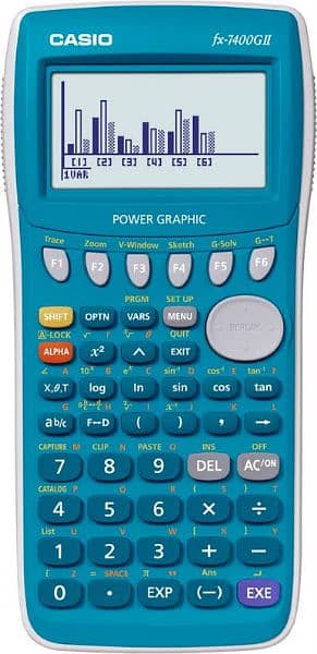 CASIO FX 7400gii Power Graphic Calculator Original 0