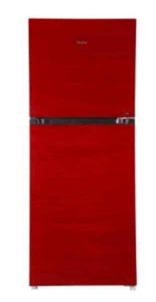 Haier Fridge HRF - 336/ EPR Glass Door Color Red Condition 10/10 0