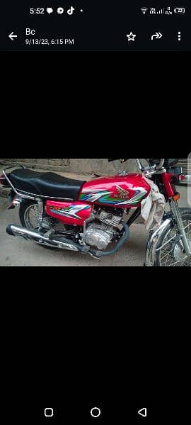 CG-125 For Sale In Good Condition 0
