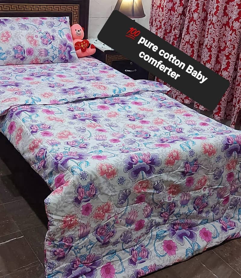 7 piece comforter and single baby comforter 2