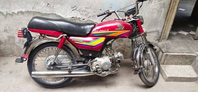 honda cd70 golden number and too good condition