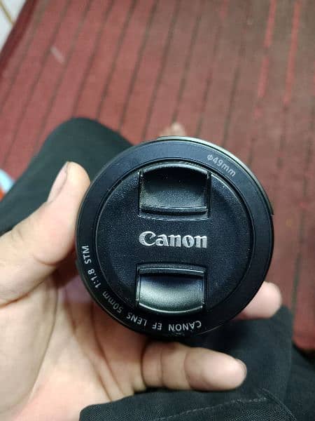 Canon 50mm stm brand new condition 1