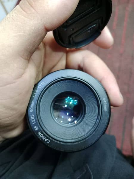 Canon 50mm stm brand new condition 2