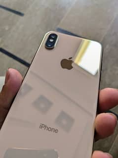 IPhone XS Max PTA 256 physical Dual approve 256Gb Gold urgent for sale