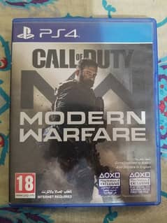 Call Of Duty Modern Warfare PS4 USED