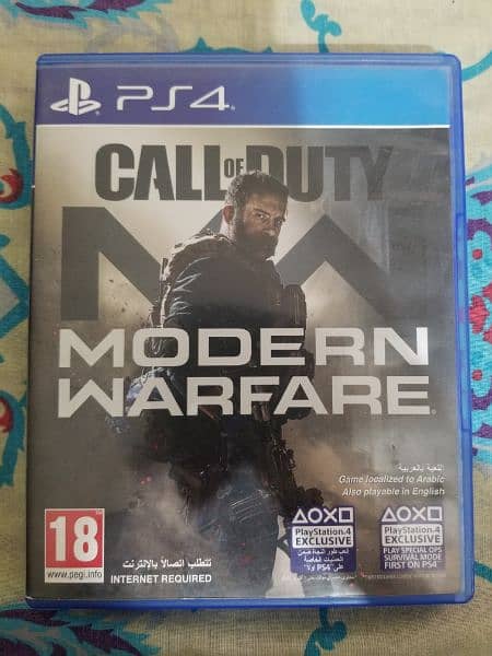 Call Of Duty Modern Warfare PS4 USED 0