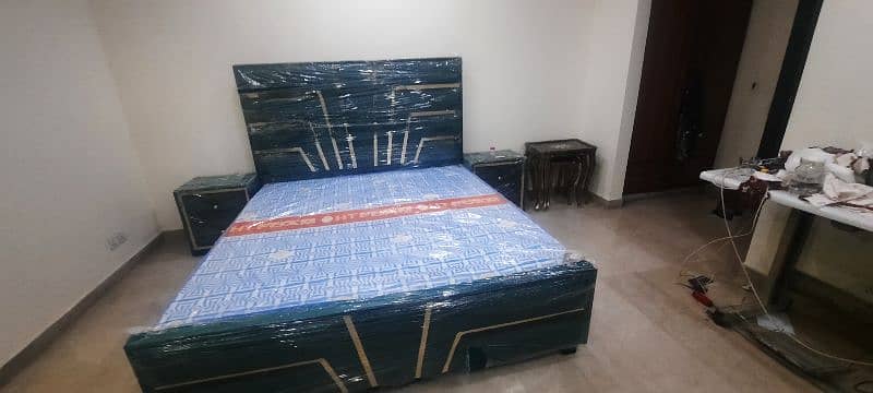 Velvet Bed Set up for sale 2