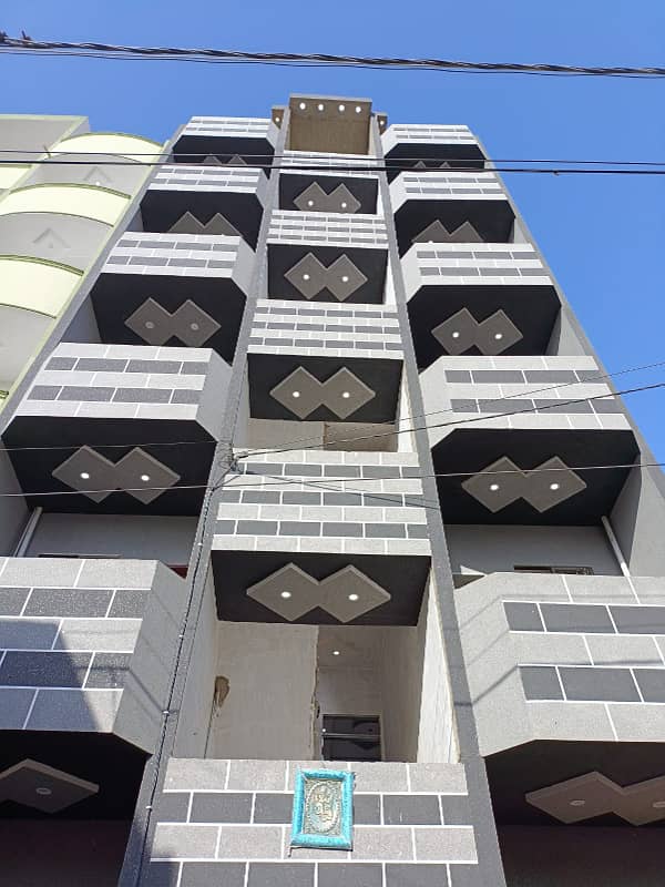 Flat Available For Sale Brand New Construction in Allah Wala Town Sector 31-A Korangi 1