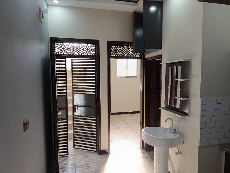 Flat Available For Sale Brand New Construction in Allah Wala Town Sector 31-A Korangi 2