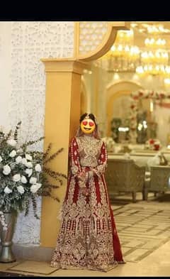 Bridal lehnga/Nikkah wear/bridal Maxi