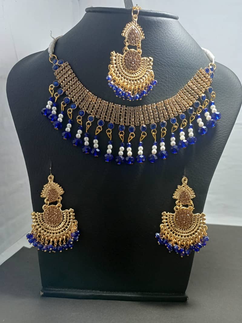 Beautiful Style Of Choker Set Stunning Look For Party Wear. 1