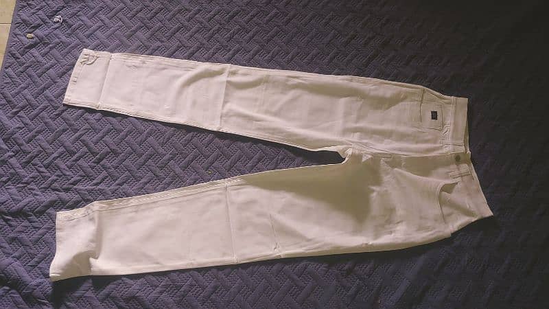 white color jeans pants 2