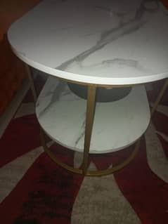 centre table  of waterproof marble like sheet.