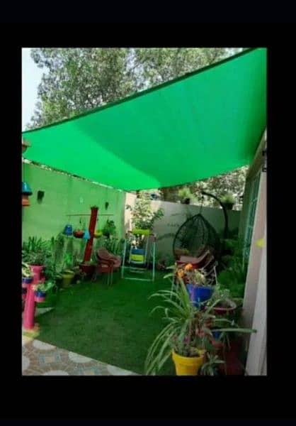 Green Net,Labour Tent,Plastic Water Proof Tarpal,Umbrella,Canopi,Camp 3