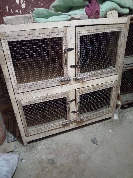 2 big size wood hen cage for sale 03175088407 whatapp call pa rabta 3