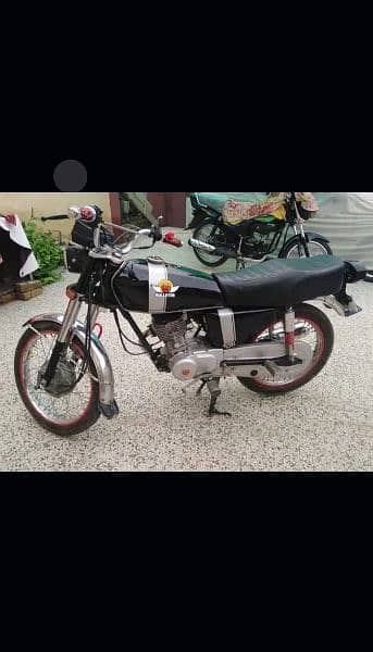 Honda 125 ( Isb 444 Number) 2009 model in good condition 1
