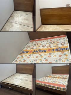 Queen Size Bed with Medicated Mattress