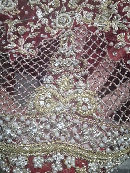 Bridal lehenga for sale and rent available just 1 time used for Barat 3