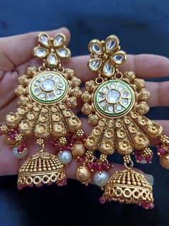 indian Rajwaari Bridal jewellary set