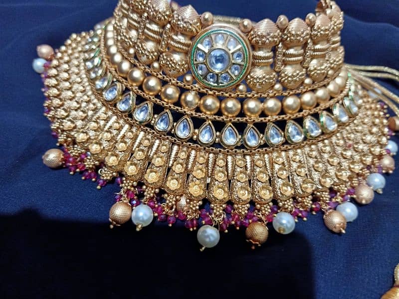 indian Rajwaari Bridal jewellary set 3