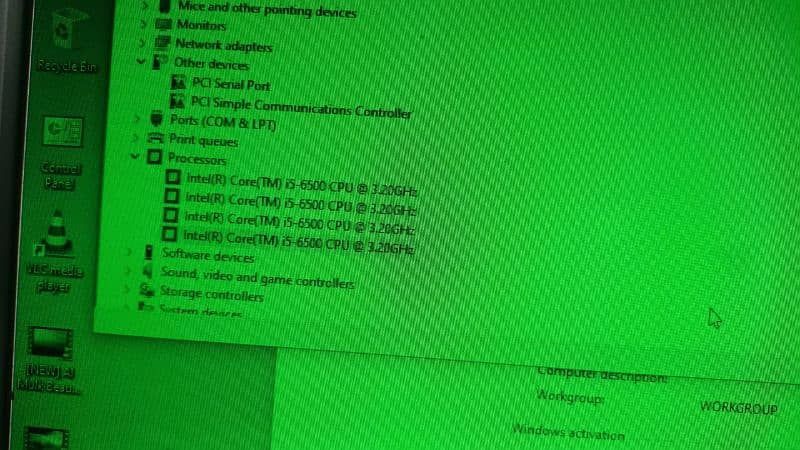 I5 6th generation.  8gb ram.  128 SSD .  500 HDD. desktop 0