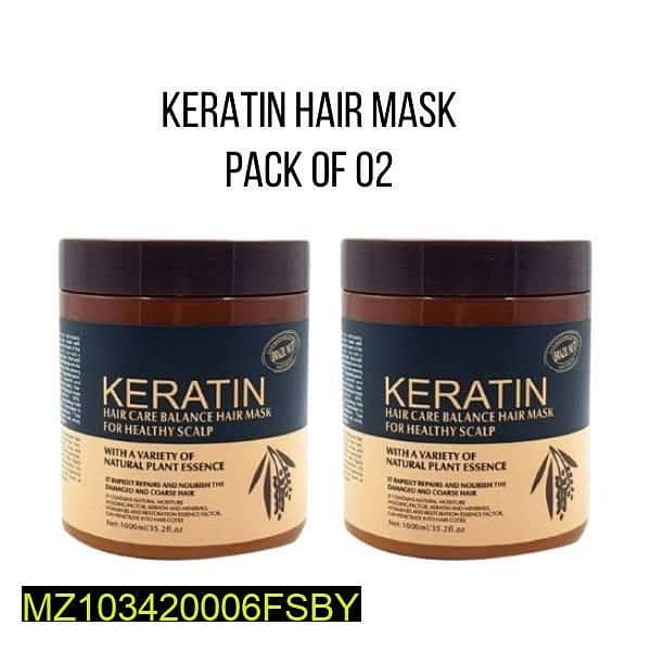 Hair keratin mask 1