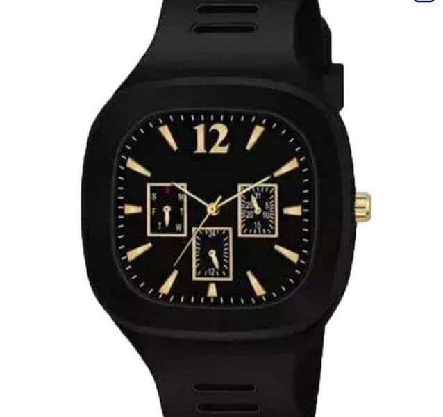 new silicon analogue fashionable watch for men 0