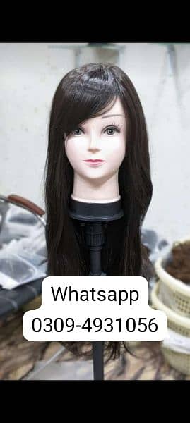 Full Head Wig Women / Men . For Wigs Extension Whatsapp. 0309-4931056. 0