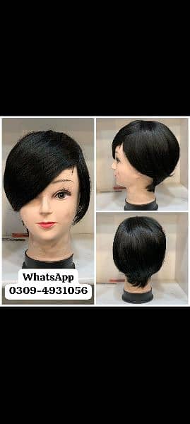 Full Head Wig Women / Men . For Wigs Extension Whatsapp. 0309-4931056. 2