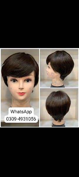 Full Head Wig Women / Men . For Wigs Extension Whatsapp. 0309-4931056. 4