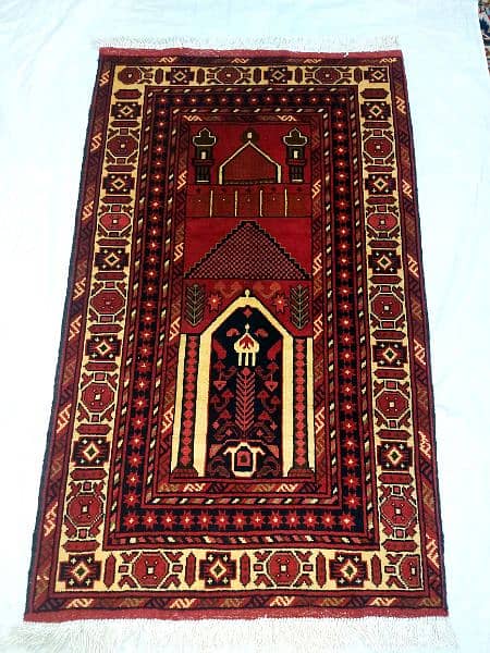 hand made prayer carpet 2