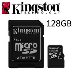 Kingston 128 GB Memory Card