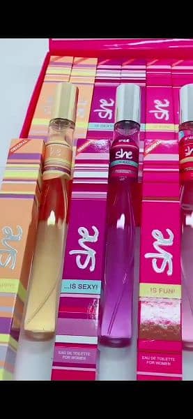 SHE Perfume pack of 5 , Best for gift 1